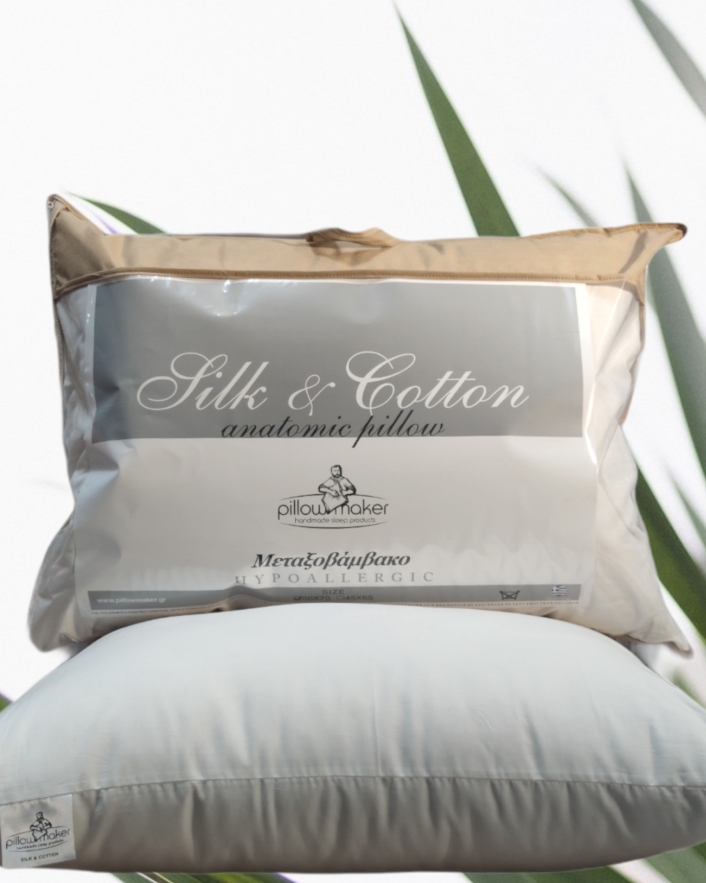Μαξιλάρι ύπνου: SILK & COTTON